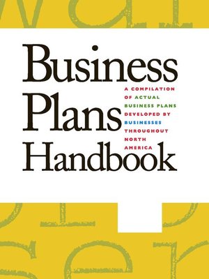 cover image of Business Plans Handbook